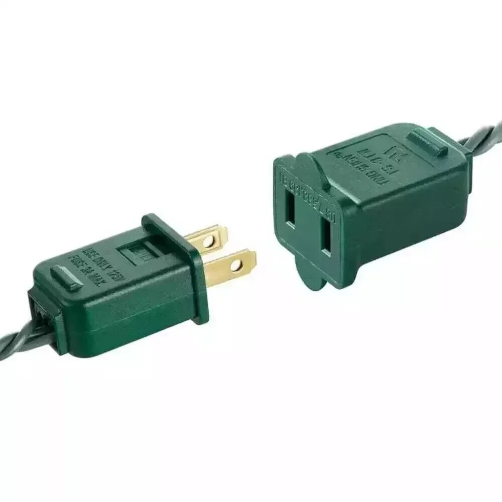 Home Accents 100 Count Red/Green Super Bright Steady Lit C9 Lights 65.4 Ft